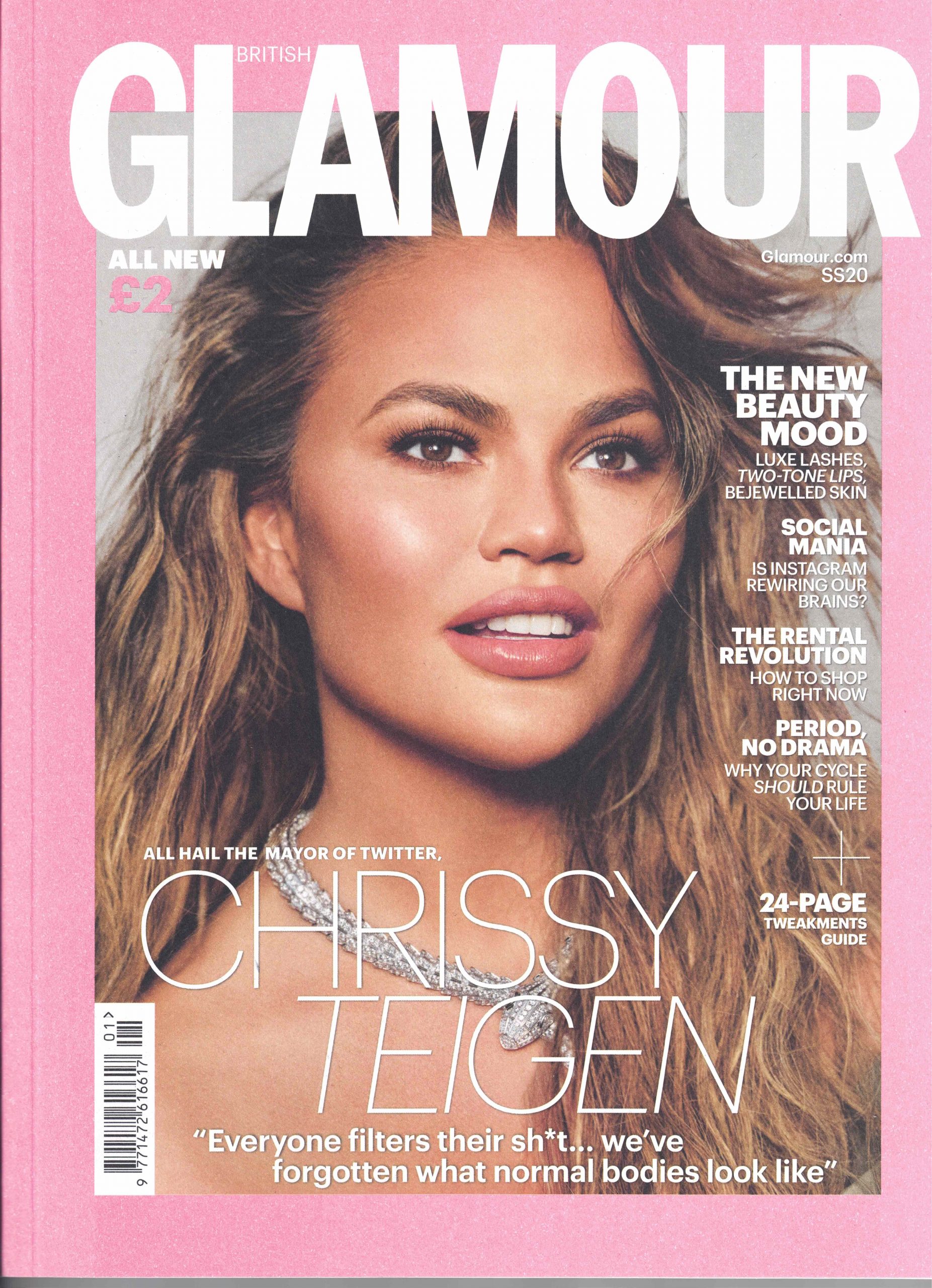 Glamour Magazine - How not to look too done, April issue • The Editors List